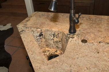 Custom sink - Granite Kitchen & Bath in Tucson