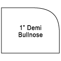 1demi-bullnose